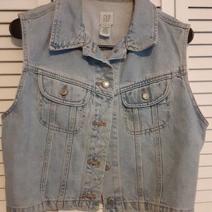 Gap denim vest